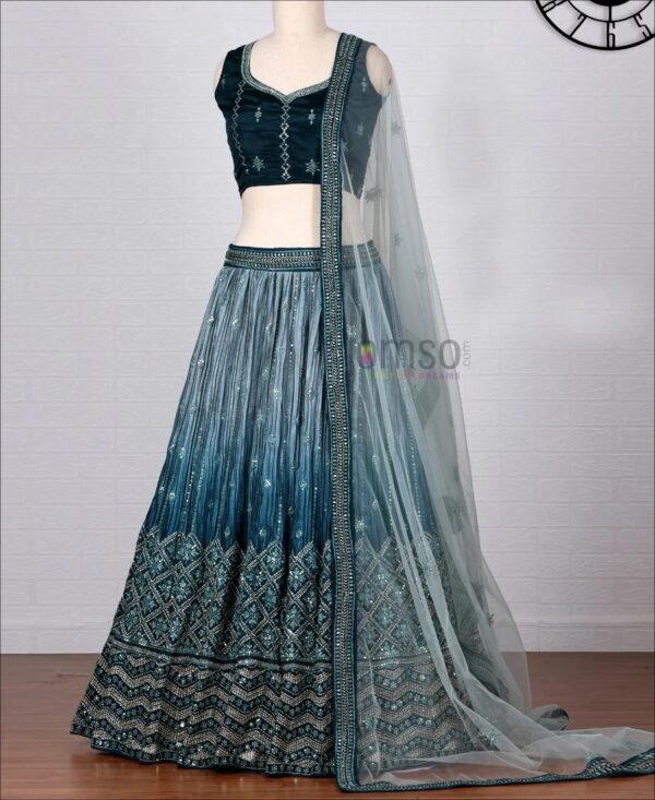 Lehenga Semi Stiched Single Color