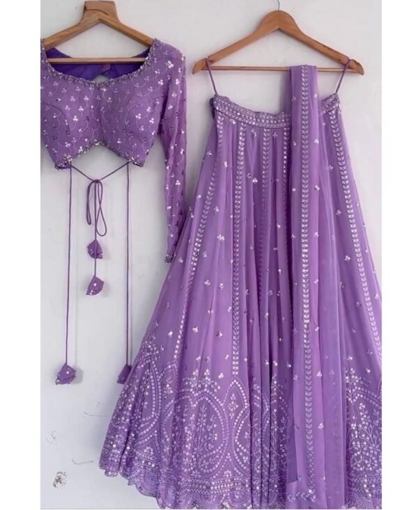 Lehenga Unstitched Multi color and Multi Design