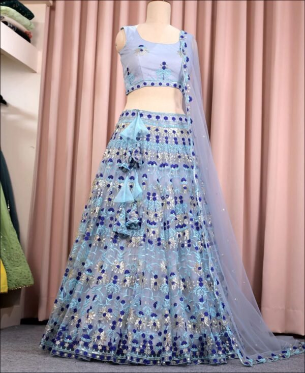 Single Color one Design Ghagra