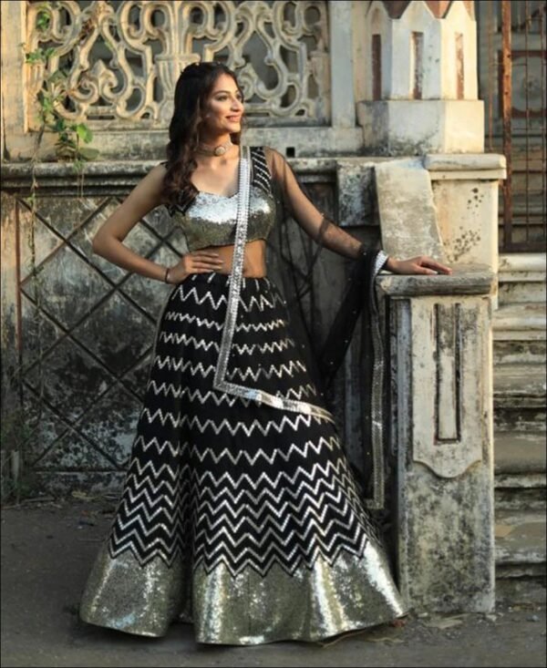 Multi Color Multi Design Ghagra - Image 2