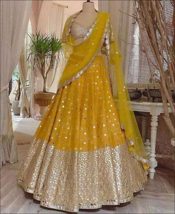 Multi Color Multi Design Ghagra - Image 5