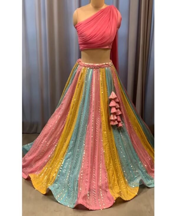 Ghagra | Multi Color | Multi Design - Image 2