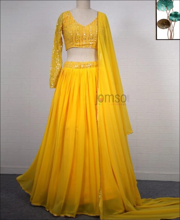 Multi Color Multi Design Ghagra - Image 4